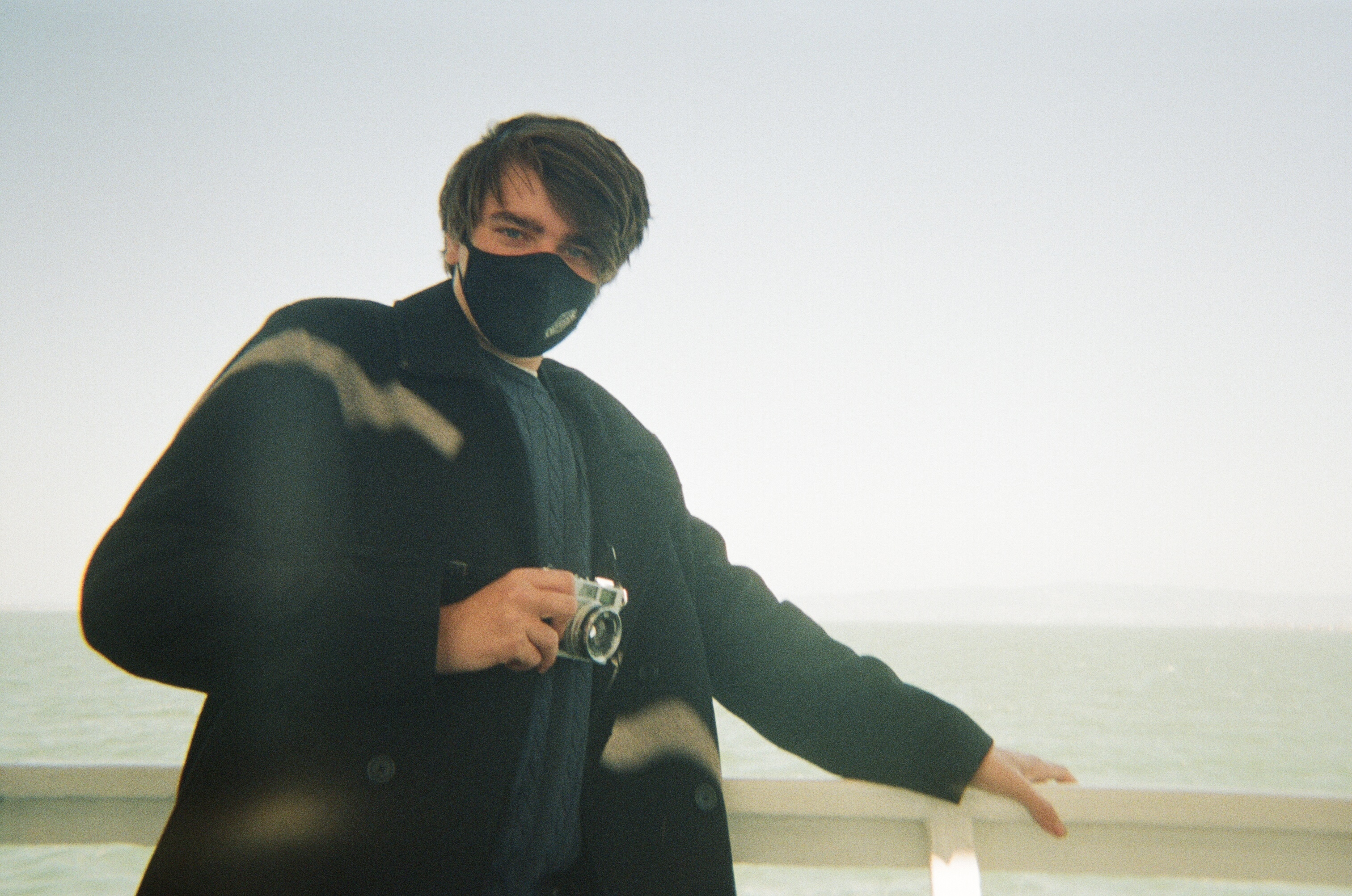 Jesse Fox with camera
